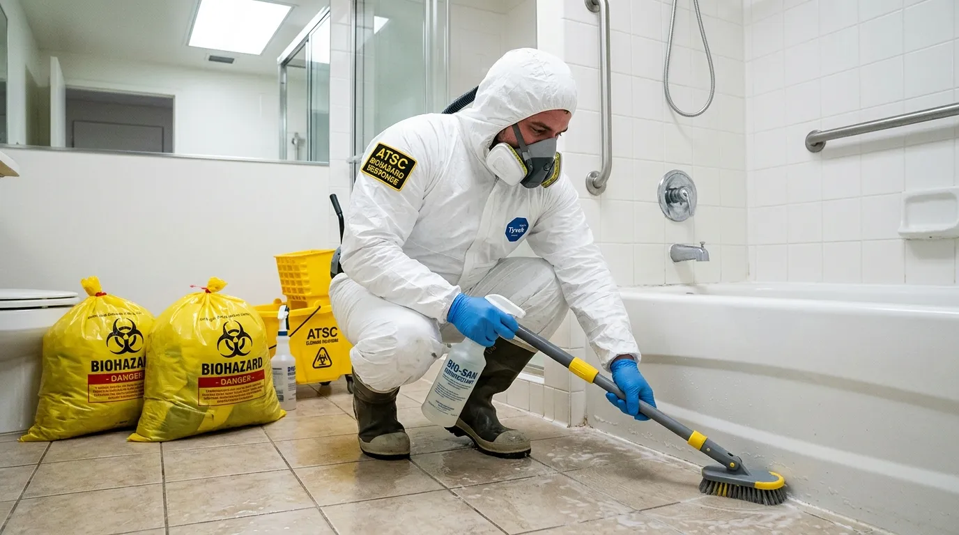 Decontamination equipment deployed for Blood Cleanup in Cheyenne